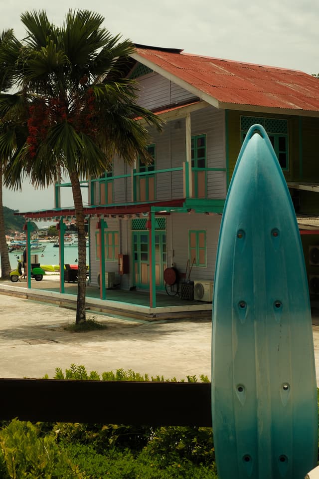 A particular surfboard